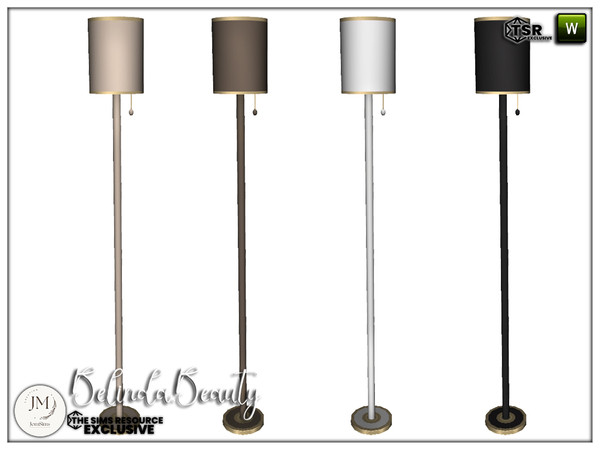 Sims 4 — Jomsims Belinda beauty floor lamp by jomsims — Belinda Beauty Set for your Sims
