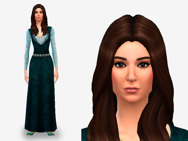 Sims 4 — Sim inspired on Hatice Sultan - Magnificent Century by RitaDen — Hatice Sultan is a prominent character from the