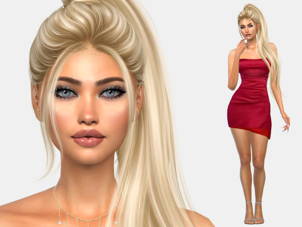 Sims 4 — Pia Cantero by Danielavlp — Download all CC's listed in the Required Tab to have the sim like in the pictures.