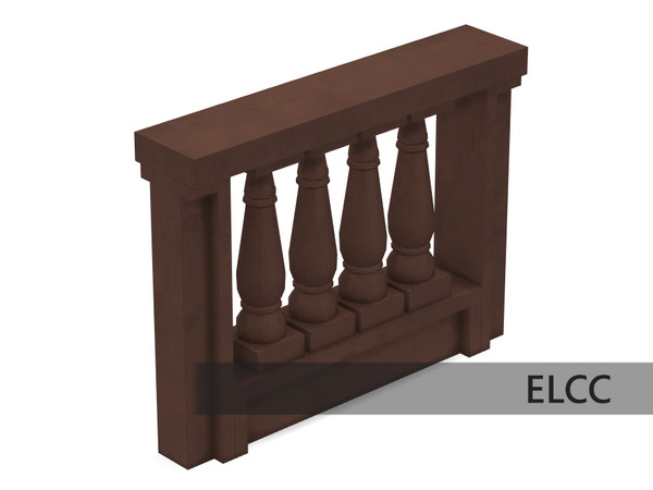 Sims 4 — Chateau Poolside Fence by ELCC — Chateau Poolside Pool trim requires Courtyard Oasis Kit. Rest of the items are