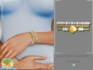 Sims 4 — Vacation Vibes- Layered Shell Bracelet by Glitterberryfly — A summer vibe layered bracelet