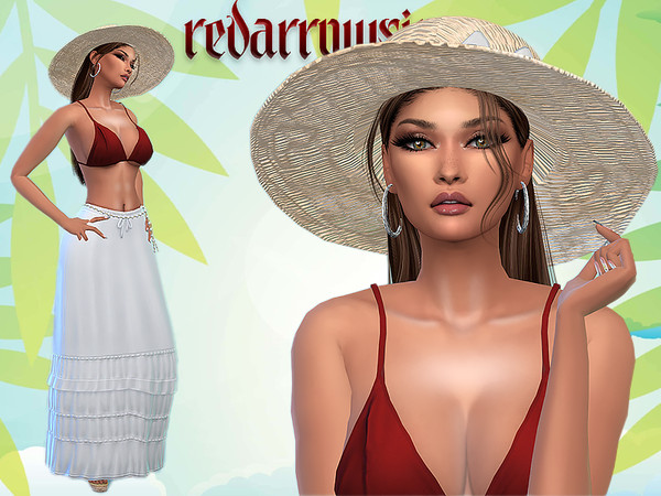 Sims 4 — Rylie Noel by RedArrowSims — Female Young Adult DOWNLOAD ALL REQUIRED IF YOU WANT THE SIM TO LIKE IT DOES IN