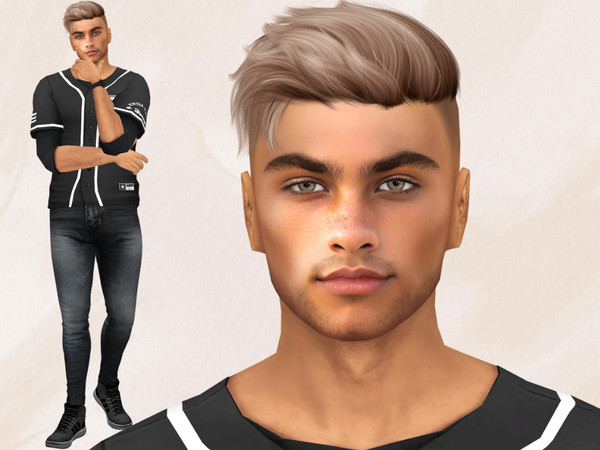 Sims 4 — Davon Bentley by grinchk7 — If you want the Sim to look the same as in the pictures you need to download all the