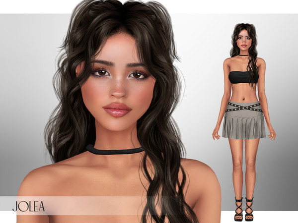 Sims 4 — Christina Spicer by Jolea — If you want the Sim to look the same as in the pictures you need to download all the
