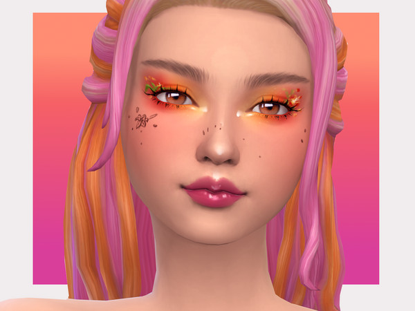 Sims 4 — Daylily Birthmarks by Sagittariah — base game compatible, 3 swatches, properly tagged, enabled for all occults,