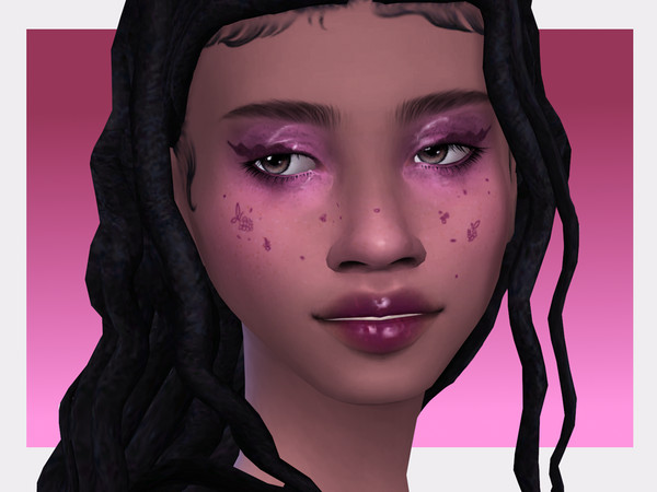 Sims 4 — Blackberry Smoothie Birthmarks by Sagittariah — base game compatible, 3 swatches, properly tagged, enabled for