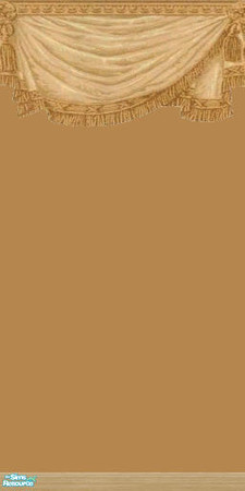 Sims 2 — NK Swags - Browns - Tan by MoMama — An attractive tan swag on Tan paint.