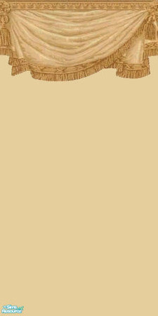 Sims 2 — NK Swags - Browns - Cream by MoMama — An attractive tan swag on Cream paint.