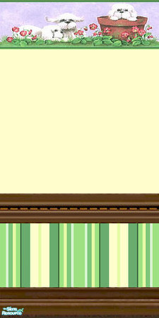 Sims 2 — Many - Individual Item by Lorah — This is a variety of walls in many styles and colors. 1 tile in blue and brown