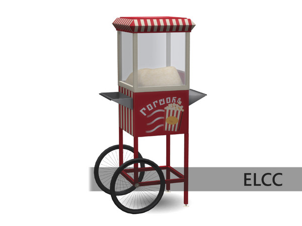 Sims 4 — The Director's Cut Popcorn Machine by ELCC — The Director's Cut Popcorn machine requires Movie Hangout Stuff and