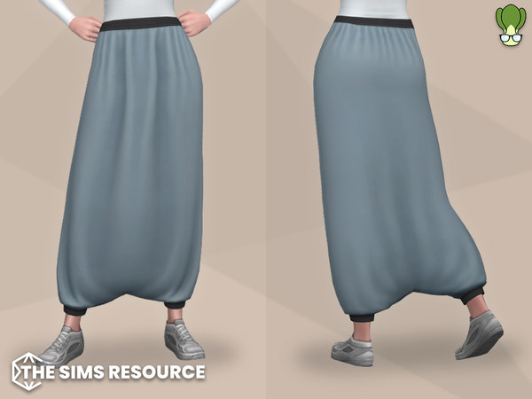 Sims 4 — Modest Wear - Sporty Bottom #2 by kapakijo — A loose baggie genie pants for active wear.
