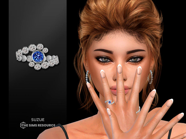 Sims 4 — Harmony Ring by Suzue — New Mesh (Suzue)