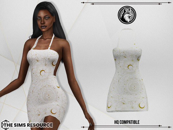 Sims 4 — Tina Dress by ForLima — 4 Colors