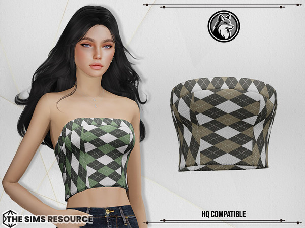 Sims 4 — Robin Top by ForLima — 6 Colors