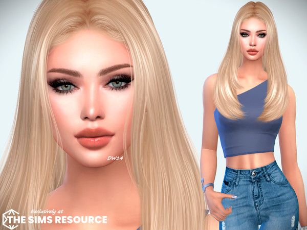 Sims 4 — Sienna Langley by DarkWave14 — Download all CC's listed in the Required Tab to have the sim like in the