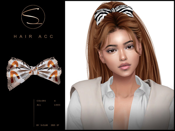 Sims 4 — sclub_ts4_hairACC_ 0207 by S-Club — hair bowtie, hope you like, thank you.