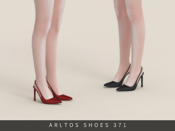 Sims 4 — Simple Heels by Arltos — 14 colors.