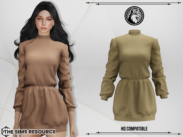 Sims 4 — Jett Dress by ForLima — 8 Colors