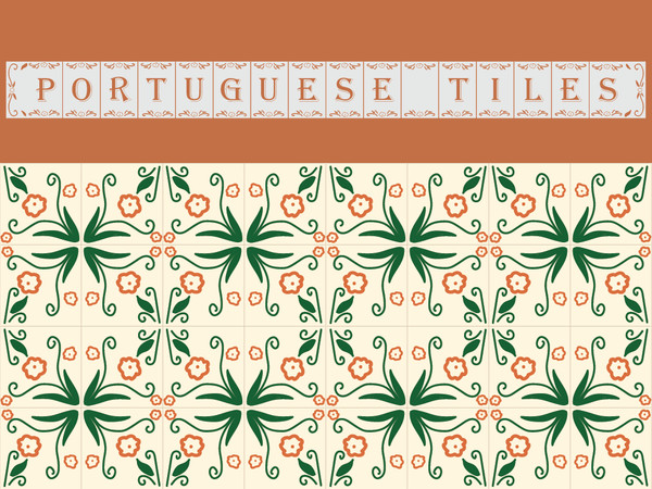 Sims 4 — Portuguese Tiles 6 by Rosalyn Creations — Cute Tiles with 3 color variants!