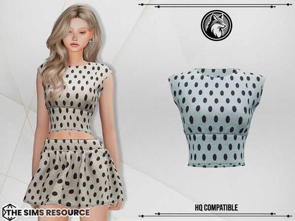 Sims 4 — Nala Set Top by ForLima — 4 Colors