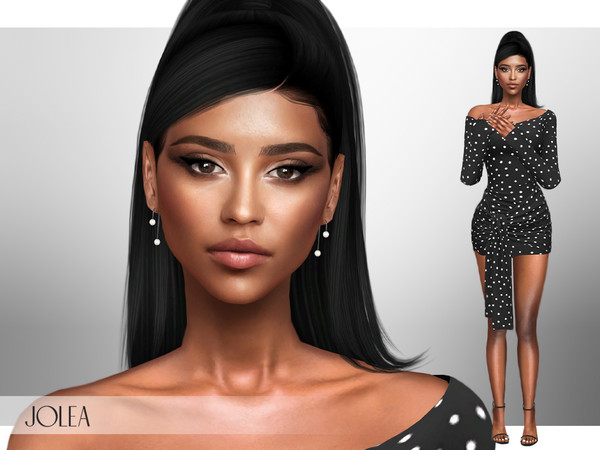 Sims 4 — Araceli Chetan by Jolea — If you want the Sim to look the same as in the pictures you need to download all the