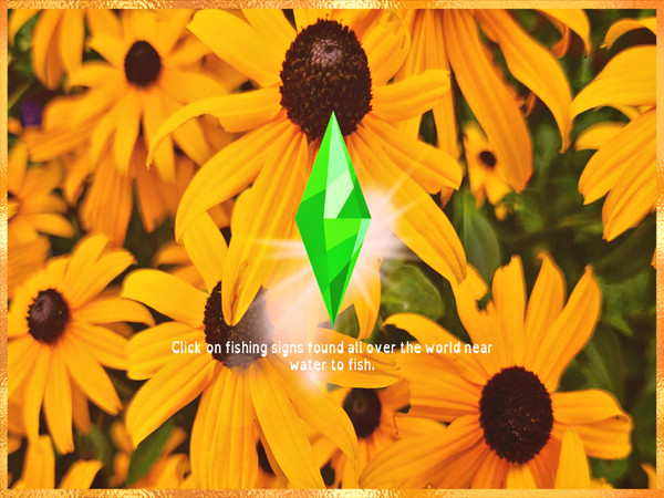 Sims 4 — Patreon - Yellow Blooms - Loading Screen by Draven298 — This beautiful image was taken by my friend Reyna, who