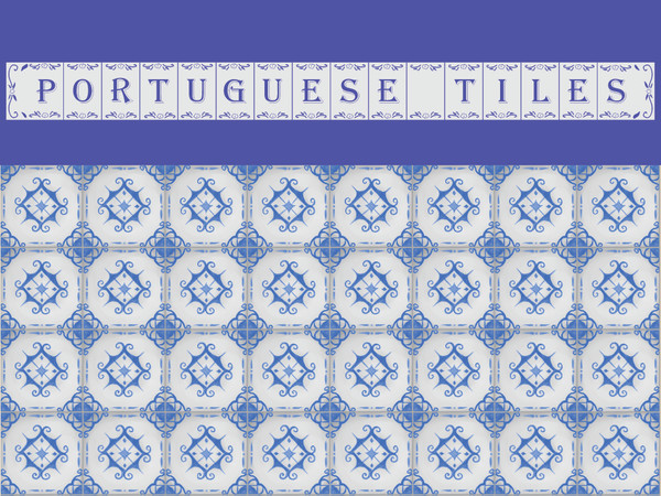 Sims 4 — Portuguese tiles 2.package by Rosalyn Creations — Cute tiles you can decorate your builds with! Hope yall like