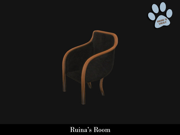 Sims 4 — Ruina's Room - Chair by siomisvault — Again August and September are my goth mood haha so I'm starting slowly