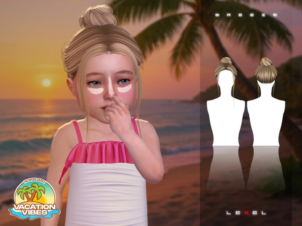 Sims 4 — LEXEL - Breeze toddler hairstyle by LEXEL_s — 30 swatches