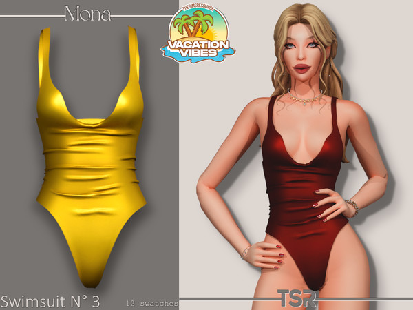 Sims 4 — VacationVibes_Swimsuit_3 by Mona — -New mesh-