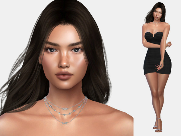 Sims 4 — Gala Cason by Danielavlp — Download all CC's listed in the Required Tab to have the sim like in the pictures.