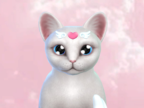 Sims 4 — angelkitty headpiece KITTEN More Colors.package by PastelHeartKittens — Now available for kittens :)