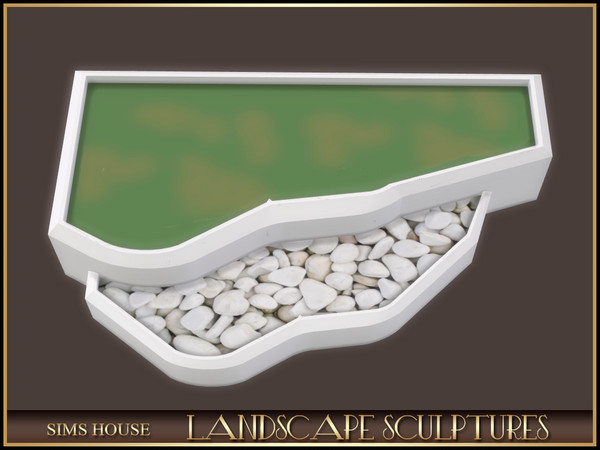 Sims 4 — Sims House LAWN 2 | LANDSCAPE SCULPTURES by Sims_House — LANDSCAPE SCULPTURES