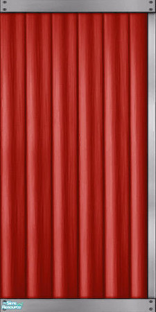 Sims 2 — Red Aluminum Siding Right Corner by Darth_Joules — Maxis match aluminum in red. TRSAA