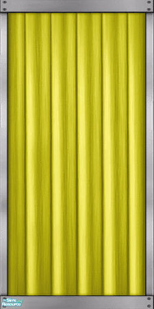 Sims 2 — Yellow Aluminum Siding Framed by Darth_Joules — Maxis match aluminum siding in yellow. TRSAA