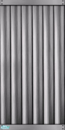 Sims 2 — Silver Aluminum Siding Straight by Darth_Joules — Maxis match aluminum siding in silver. TRSAA