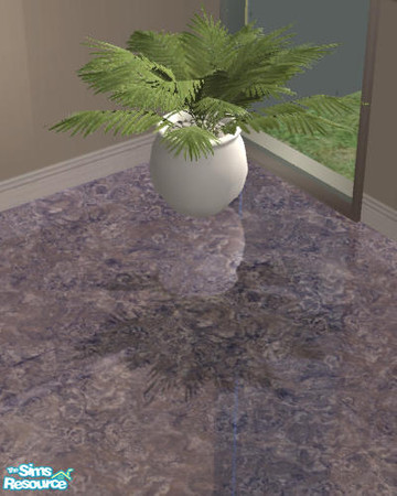 Sims 2 — Patternmix reflectivefloor tiles - S3 by Cloisonne — Square reflective floor tiles,in a variety of
