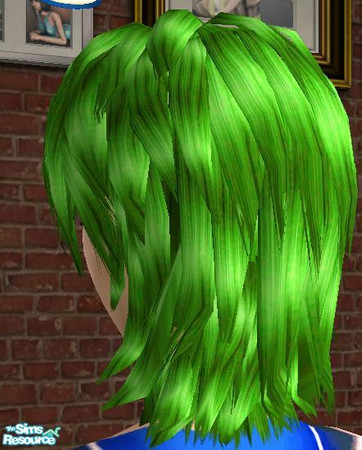 Sims 2 — Kiwi Shorty Hair ~Sergeykins332  by Sergeykins332 — This hair is a recolor of sunairs mesh that was never