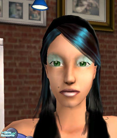 Sims 2 — Pearl Green Eyeshadow by shockstar — Pearl Green Eyeshadow