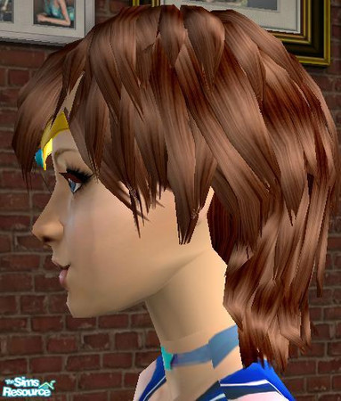 Sims 2 — Chocolate Shorty Hair ~Sergeykins332  by Sergeykins332 — This hair is a recolor of sunairs mesh that was never