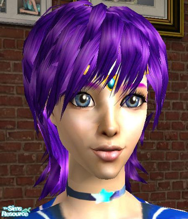 Sims 2 — Grape Shorty Hair ~Sergeykins332  by Sergeykins332 — This hair is a recolor of sunairs mesh that was never