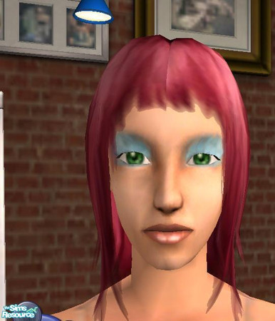 Sims 2 — Pearl Blue Eyeshadow by shockstar — Pearl Blue Eyeshadow
