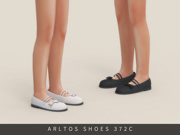 Sims 4 — Cute Flats Child by Arltos — 9 colors.