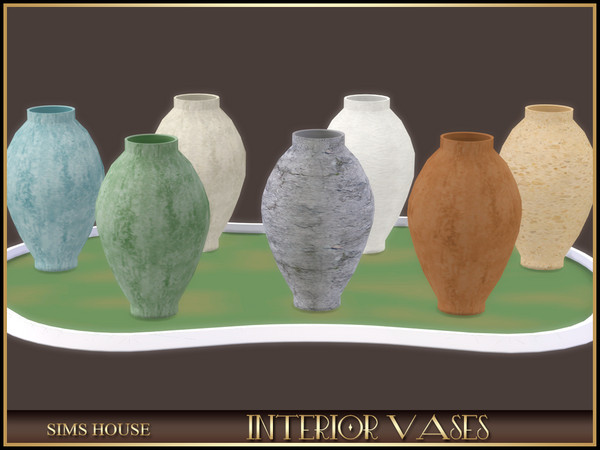 Sims 4 — Sims House LARGE VASE | INTERIOR VASES by Sims_House — INTERIOR VASES