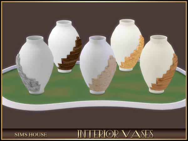 Sims 4 — Sims House VASE WITH DECOR | INTERIOR VASES by Sims_House — INTERIOR VASES