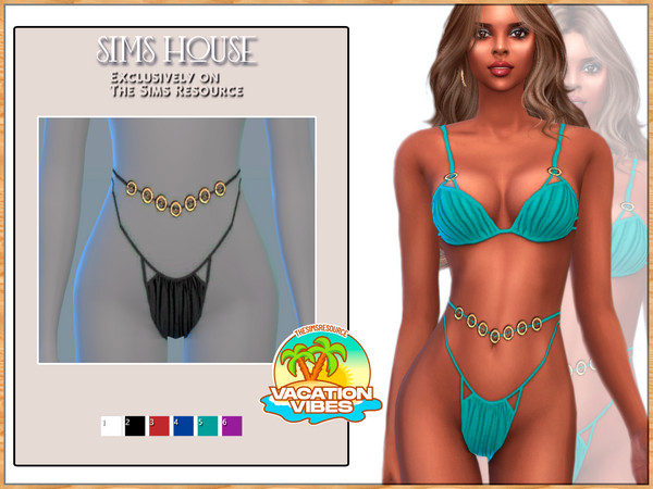 Sims 4 — BIKINI BOTTOM SWIMSUIT by Sims_House — BIKINI BOTTOM SWIMSUIT