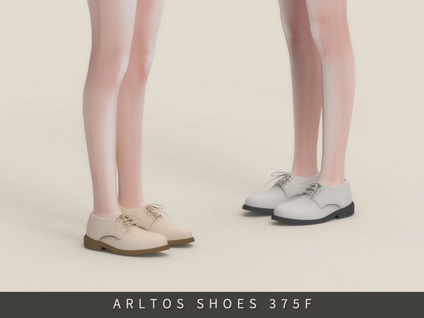 Sims 4 — Simple loafer Female by Arltos — 8 colors. HQ compatible . Female only. TYPE-Flats.