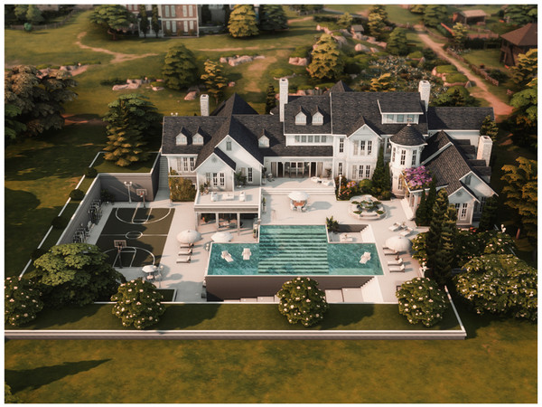 Sims 4 — MM. Family mansion 9 by Merin_Martini — My Sims 4 lots some are inspired from random pictures that I found on
