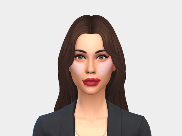 Sims 4 — BB - Baby Did My Make Up by BlueBanishers — A simple little make up swatch that imitates a child doing their