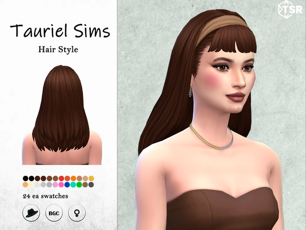Sims 4 — Gio-Hairstyle by taurielsims — All lods